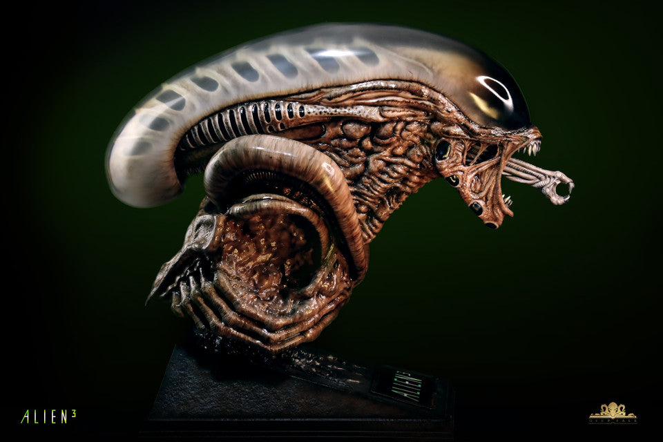 Alien - Dog Alien Bust | 1:1 Resin Statue | by Deep Tale Studio