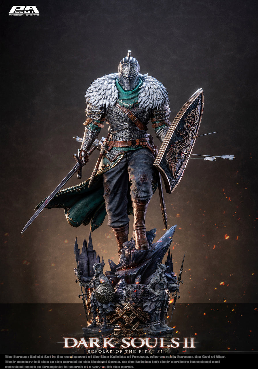 Dark Souls 2 - Faraam Knight | 1:6/1:4 Resin Statue | by PA Create