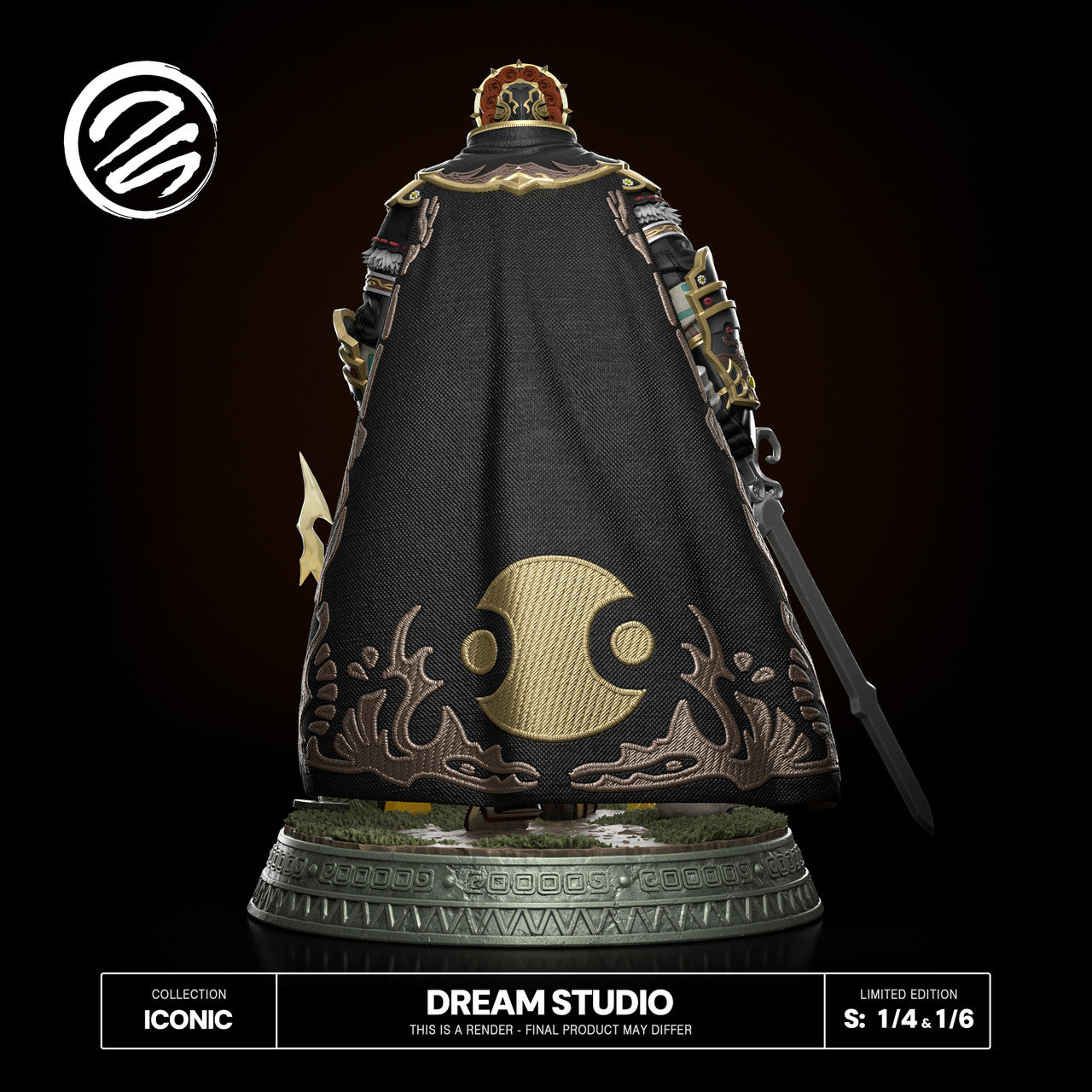 The Legend of Zelda - Ganondorf TP | 1:6/1:4 Resin Statue | by Dream Studio