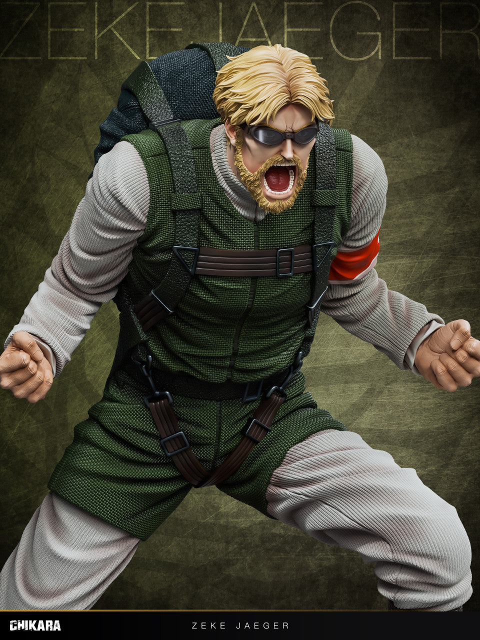 Attack on Titan - Zeke Jaeger | 1:6 Resin Statue | by Chikara Studio