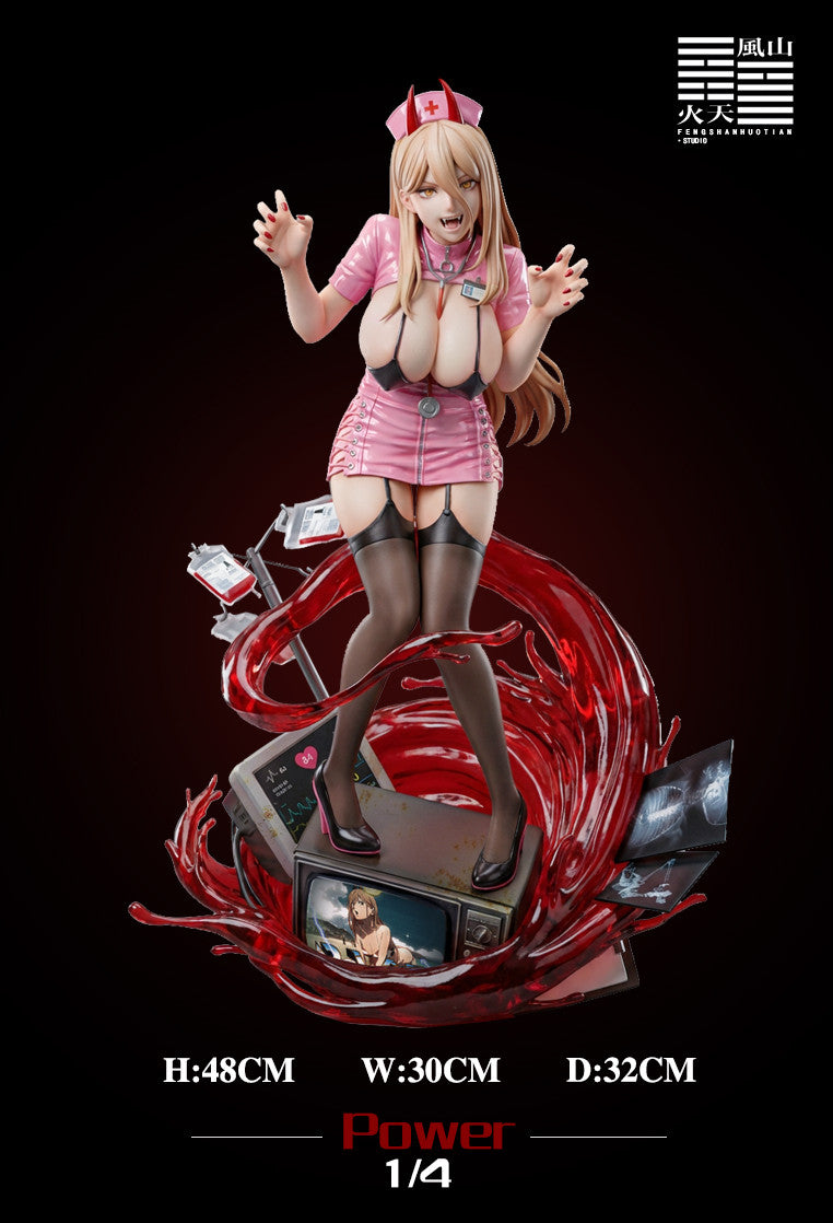 Chainsaw Man - Power | 1:4 Resin Statue | by Fengshanhuotian Studio