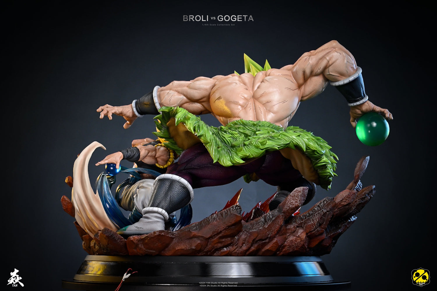 Dragon Ball - Broly vs. Gogeta | 1:4 Resin Statue | von 2% Studio