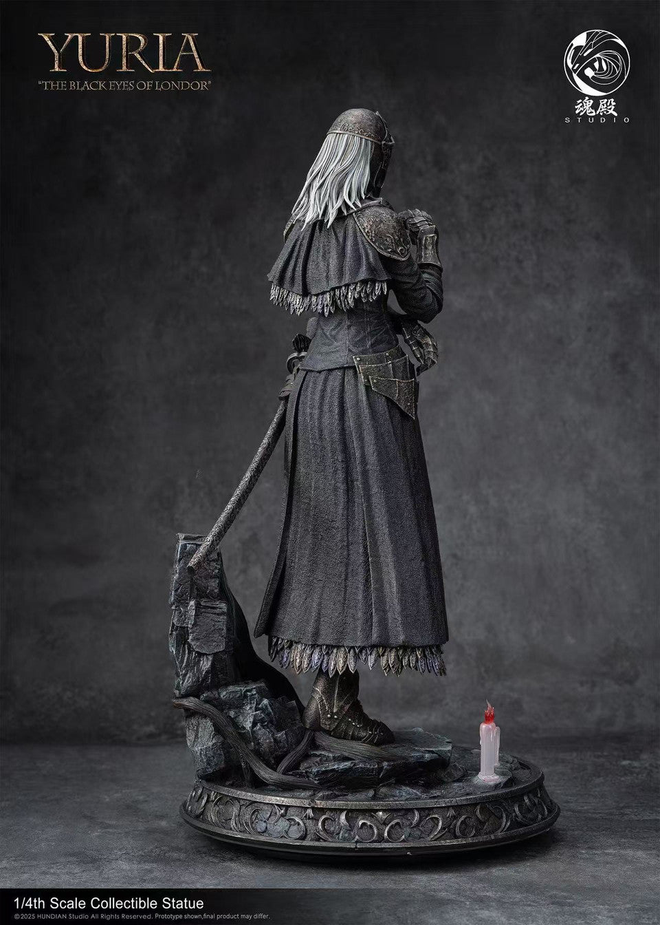 Dark Souls - Yuria of Londor | 1:4 Resin Statue | by HunDian Studio
