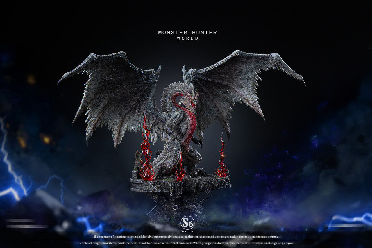 Monster Hunter - White Fatalis | Resin Statue | by S6 Studio