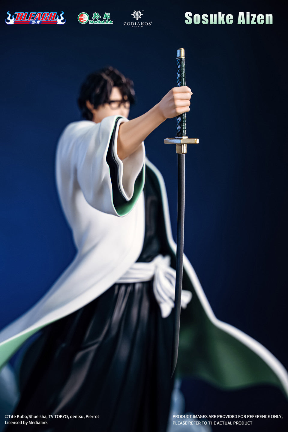 Bleach - Sosuke Aizen Licensed | 1:6 Resin Statue | by Zodiakos Studio
