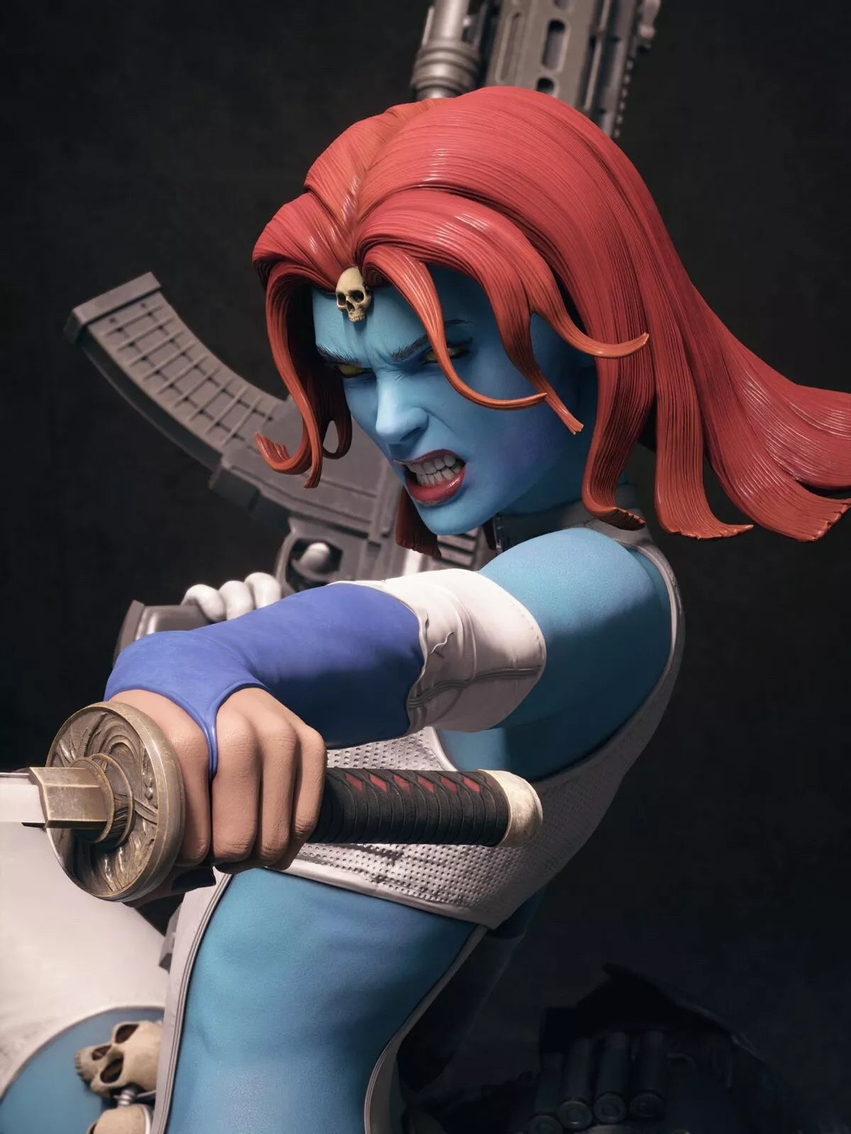 Marvel - X-Men Custom Mystique | 1:4 Resin Statue | by Evil Studio