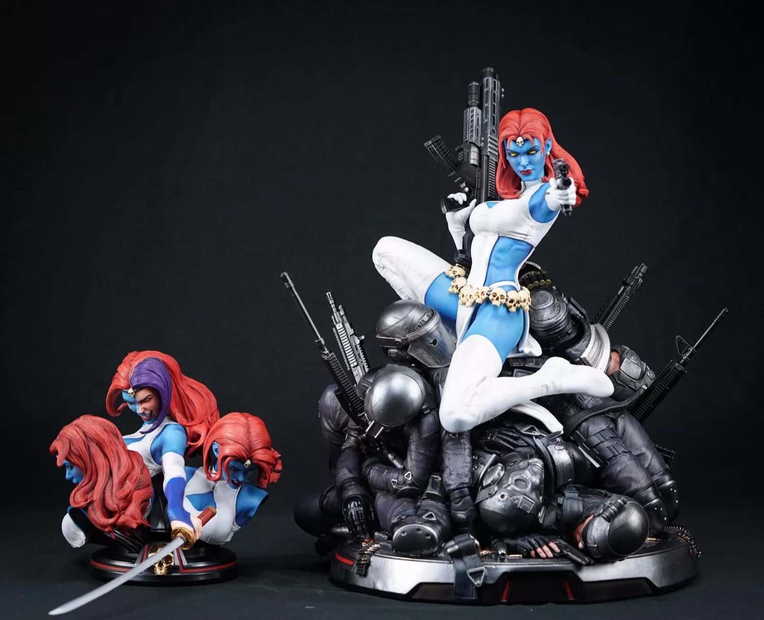 Marvel - X-Men Custom Mystique | 1:4 Resin Statue | by Evil Studio