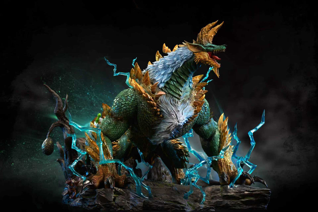 Monster Hunter - Zinogre & Stygian Zinogre | Resin Statue | by Sword&Wing Studio