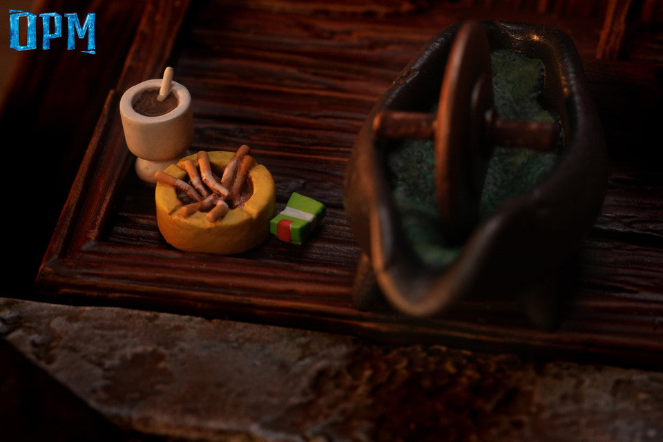 Spirited Away - Chihiro & Kamaji & Lin | Resin Statue | by OPM Studio