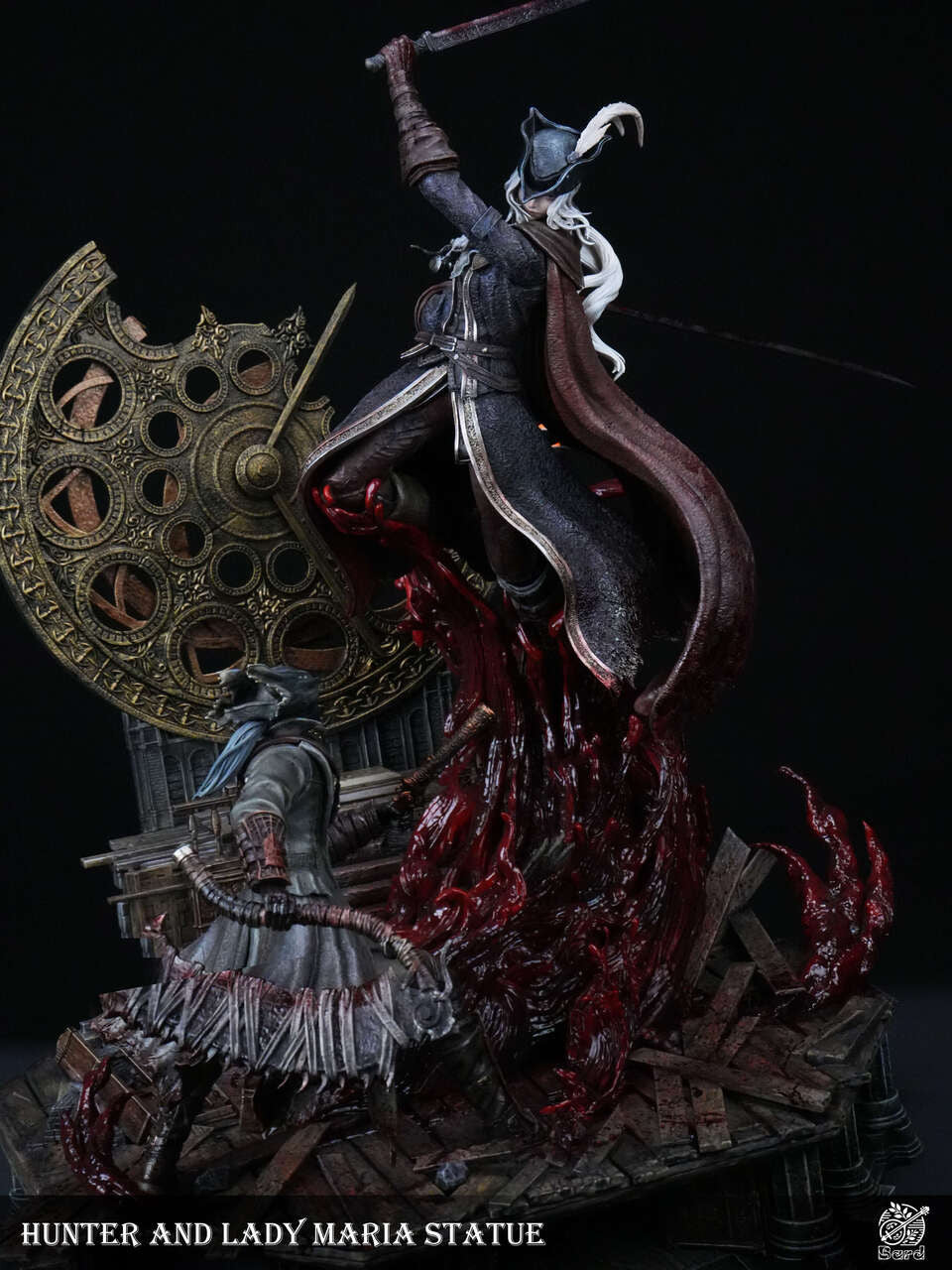 Bloodborne - Lady Maria vs. Hunter | Resin Statue | by Bard Studio