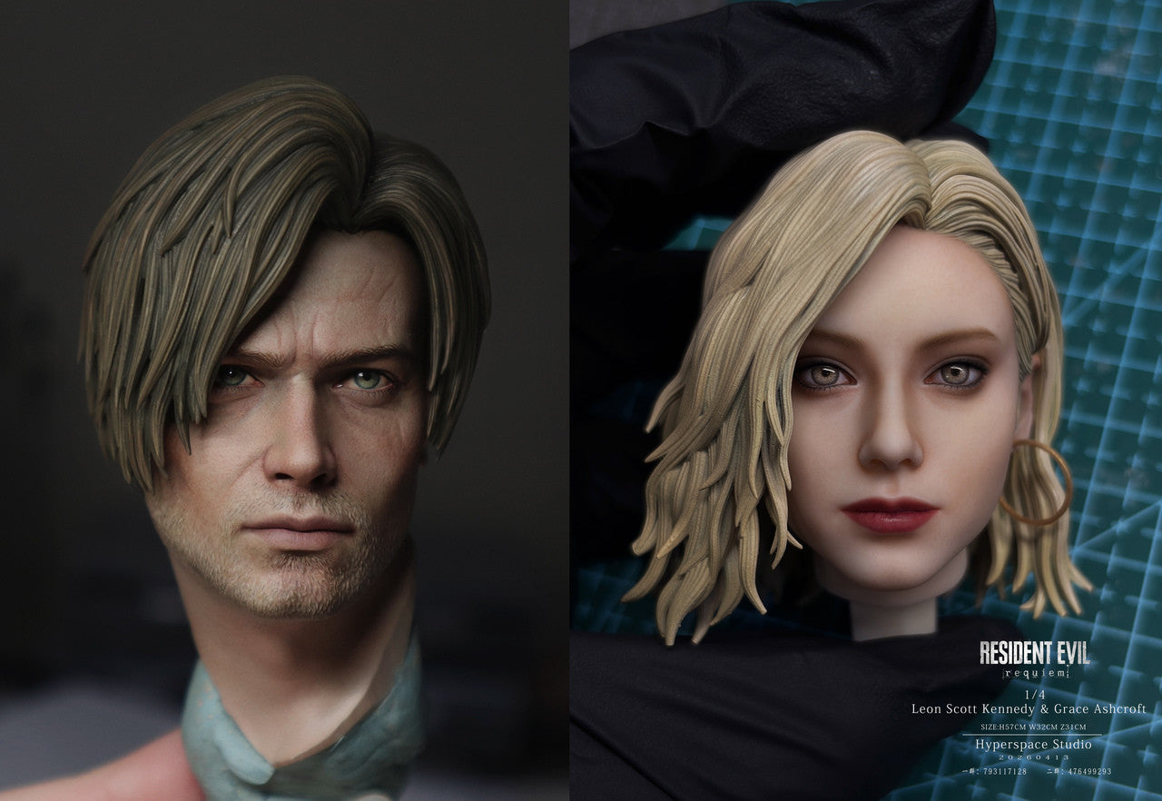 Resident Evil Requiem - Leon & Grace | 1:4 Resin Statue | by HP Studio