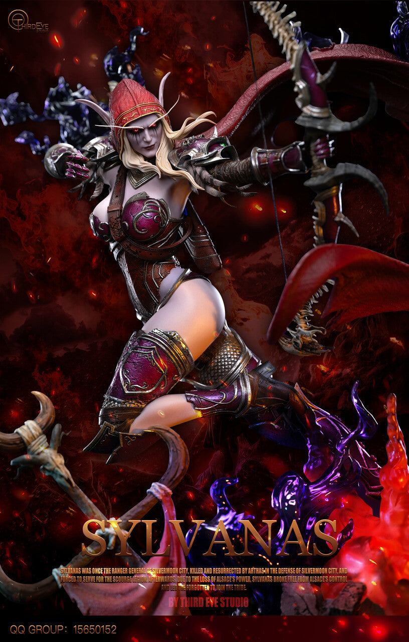 World of Warcraft - Sylvanas | 1:4 Resin Statue | by Third Eye Studio