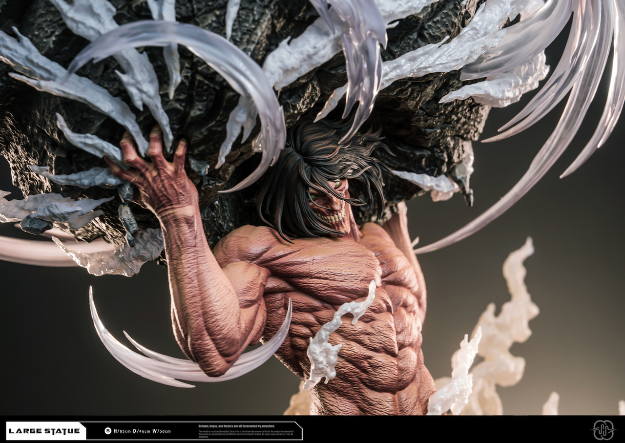 Attack on Titan - Eren Titan | Resin Statue | by Hertz Studio