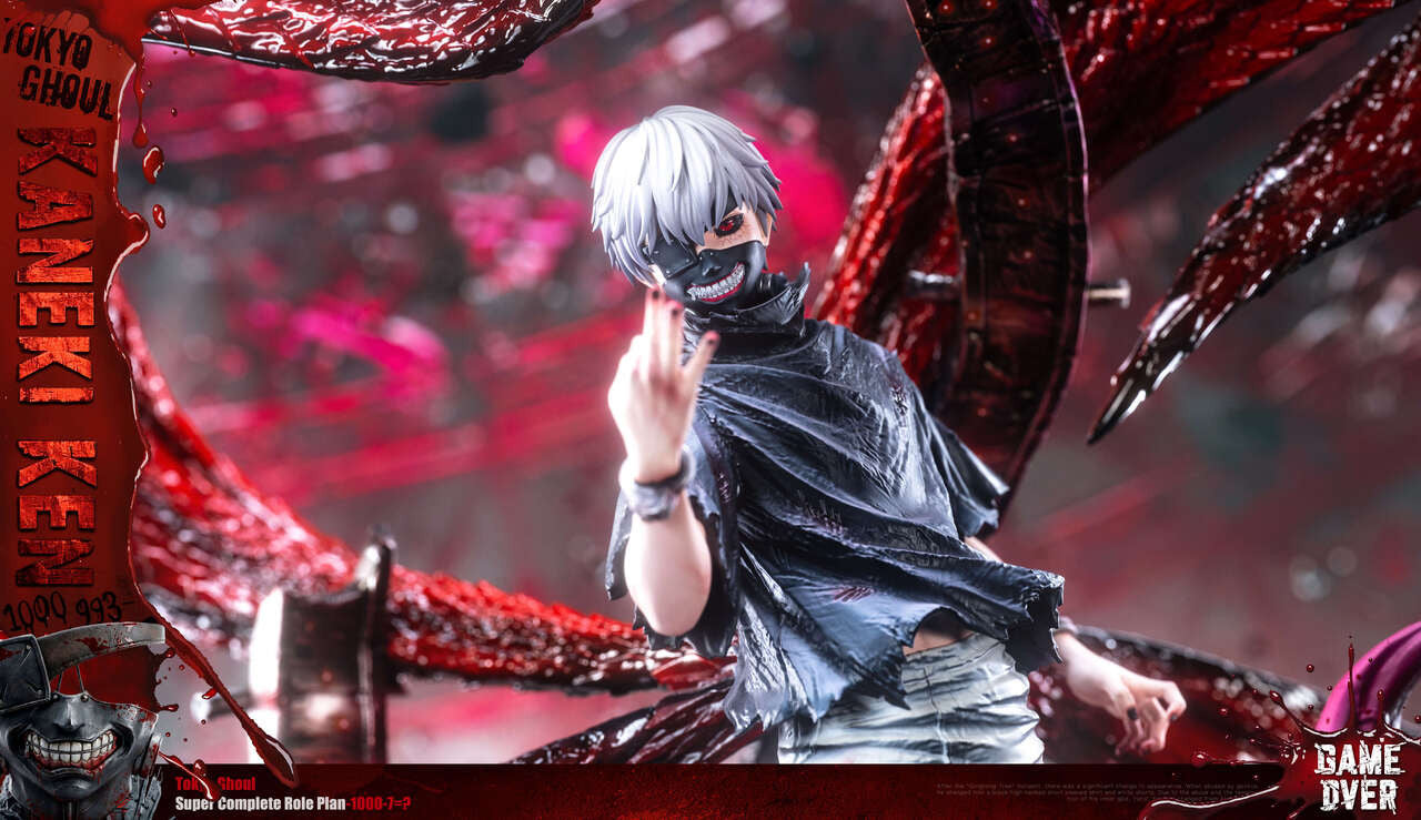 Tokyo Ghoul - Ken Kaneki | 1:6 Resin Statue | by Game Over Studio