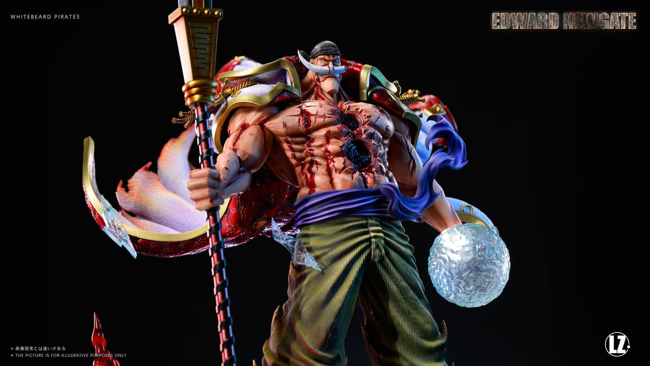 One Piece - POP WhiteBeard Edward Newgate | Resin Statue | by LZ Studio