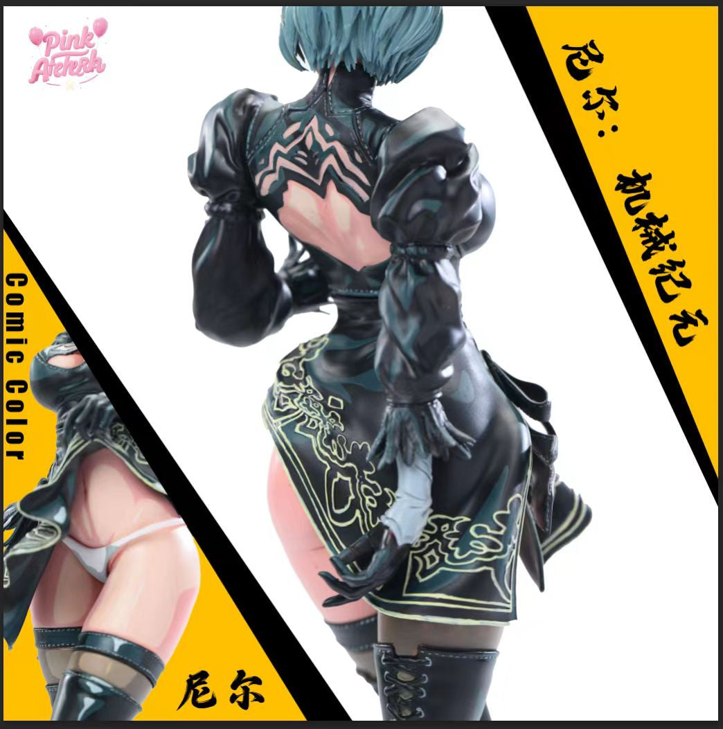 NieR: Automata 2B スタチュー NieR: Automata - 2B | 1:6 Resin Statue | by Aetheria Studio