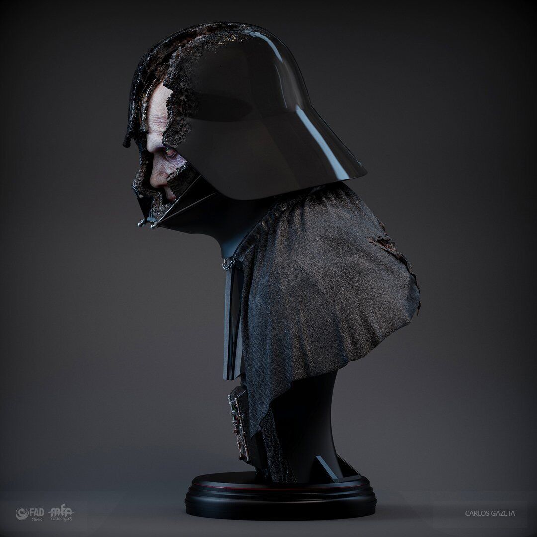 Star Wars - Battle Damaged Darth Vader | 1:1 Resin Bust | von MFA Collectibles