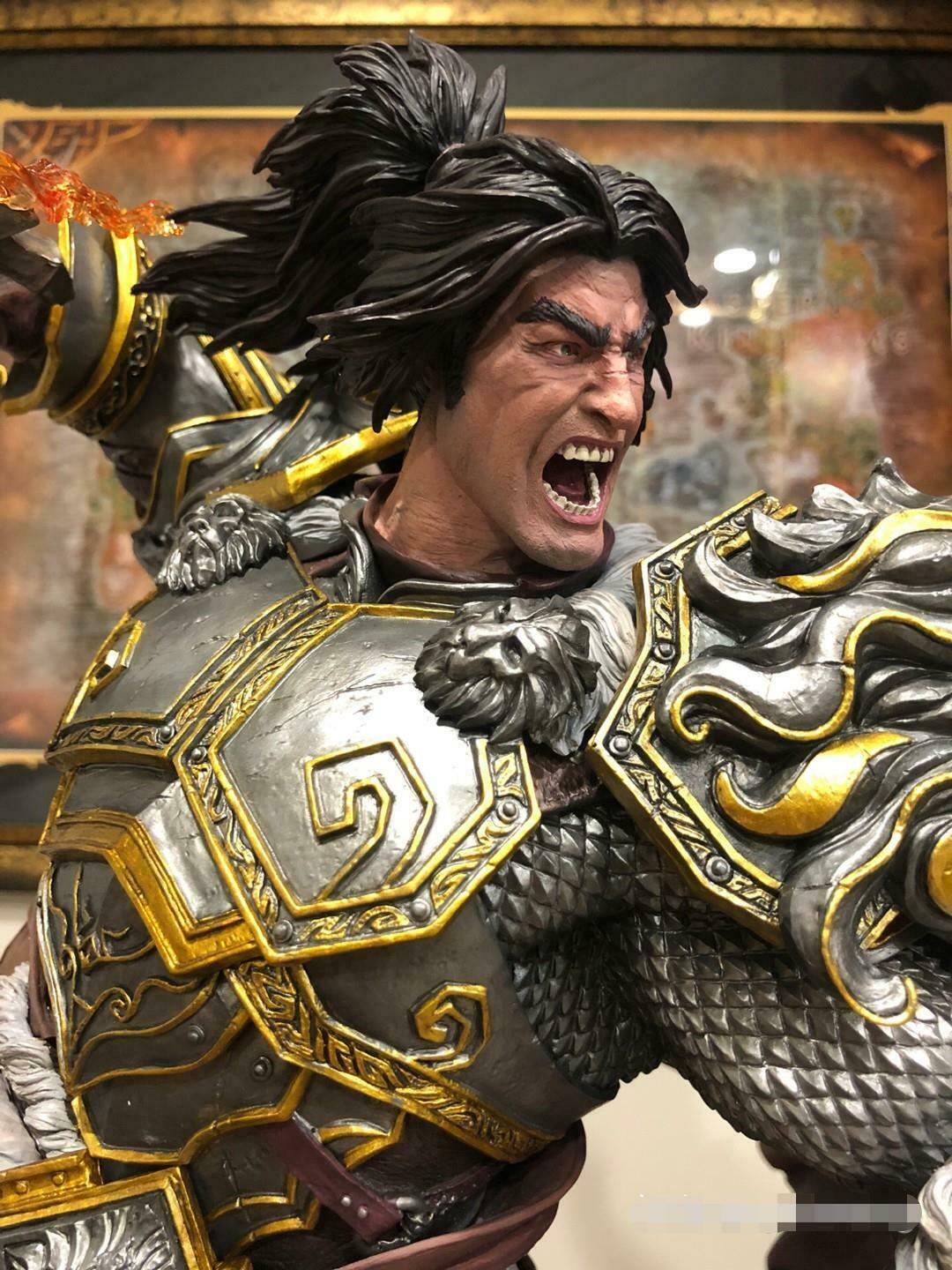 World of Warcraft - Varian Wrynn | 1:4 Resin Statue | von Faceted Pebble