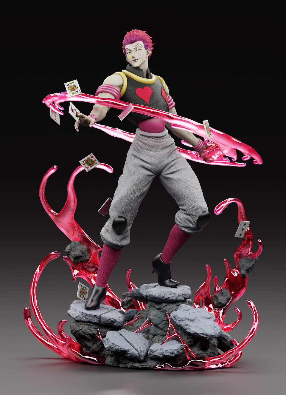 Hunter x Hunter - Hisoka | 1:4 Resin Statue | von Player 1 Studio