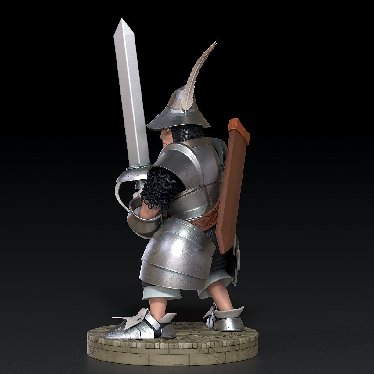 Final Fantasy - Steiner | 1:4 Resin Statue | by Solar Studio