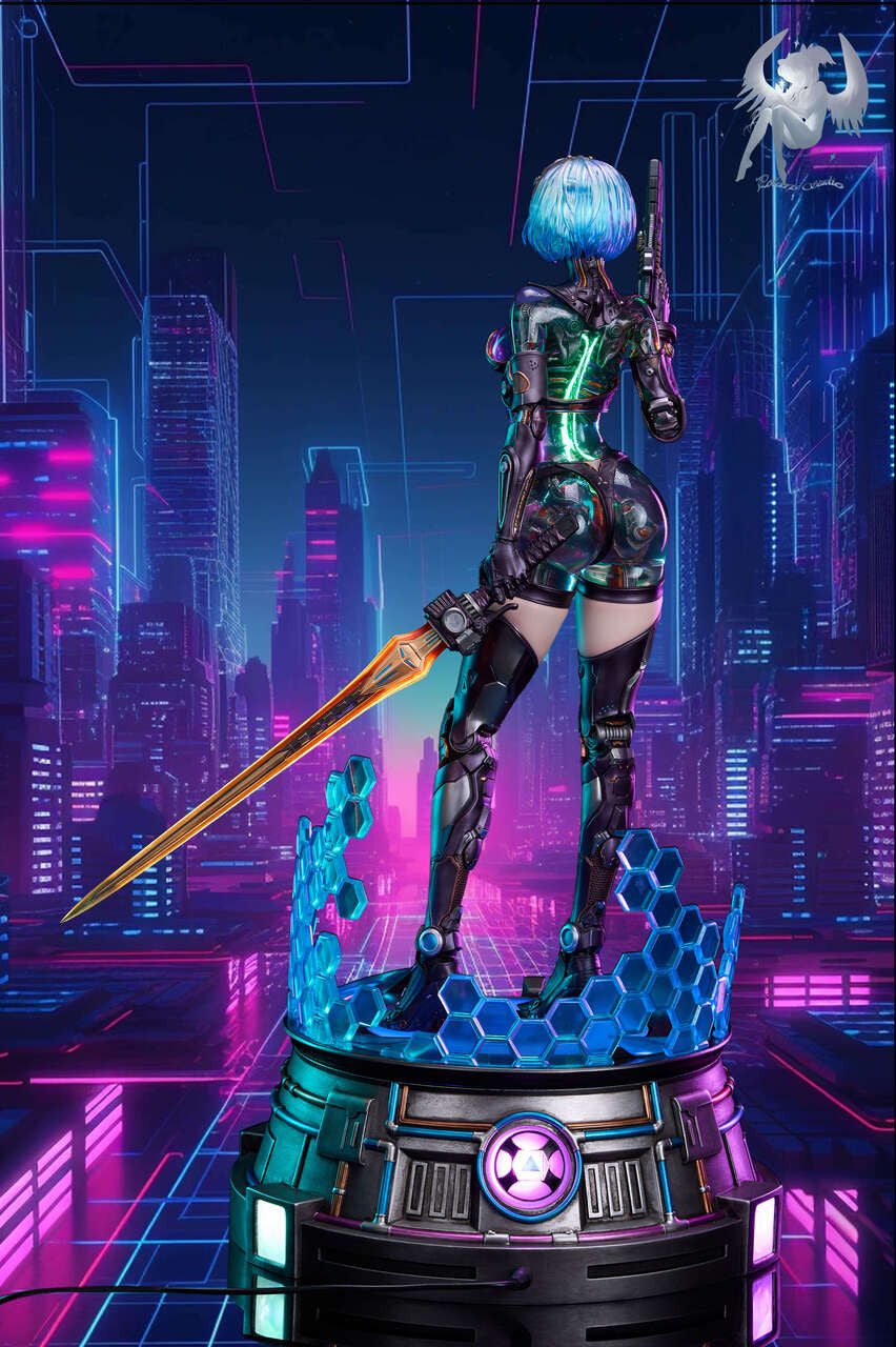 Mechanical Girl Ling | 1:4 Resin Statue | by Polaris Studio