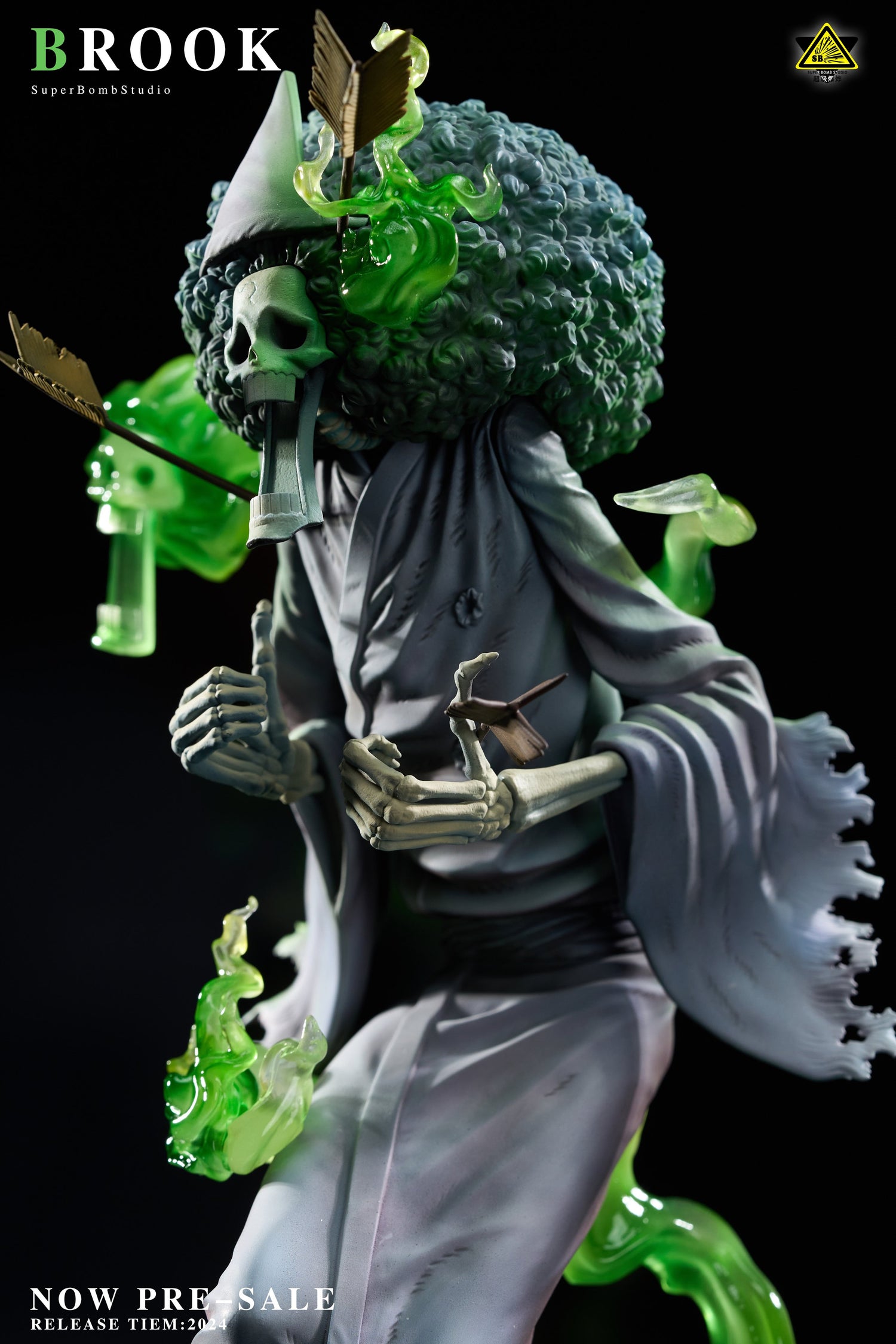 One Piece - Brook | 1:6 Resin Statue | von Super Bomb Studio