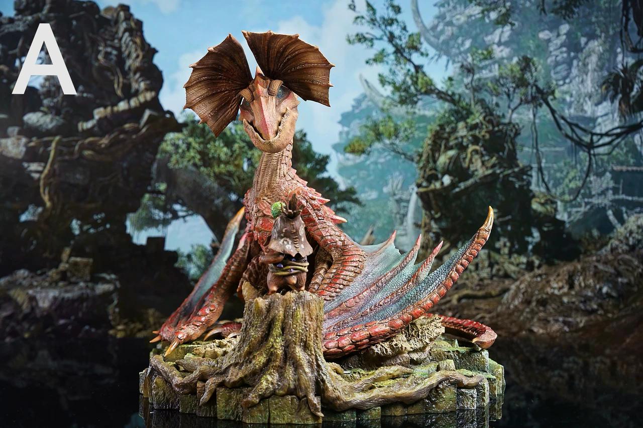 Monster Hunter - Yian Kut-Ku | Resin Statue | by Dragon Frontier Studio