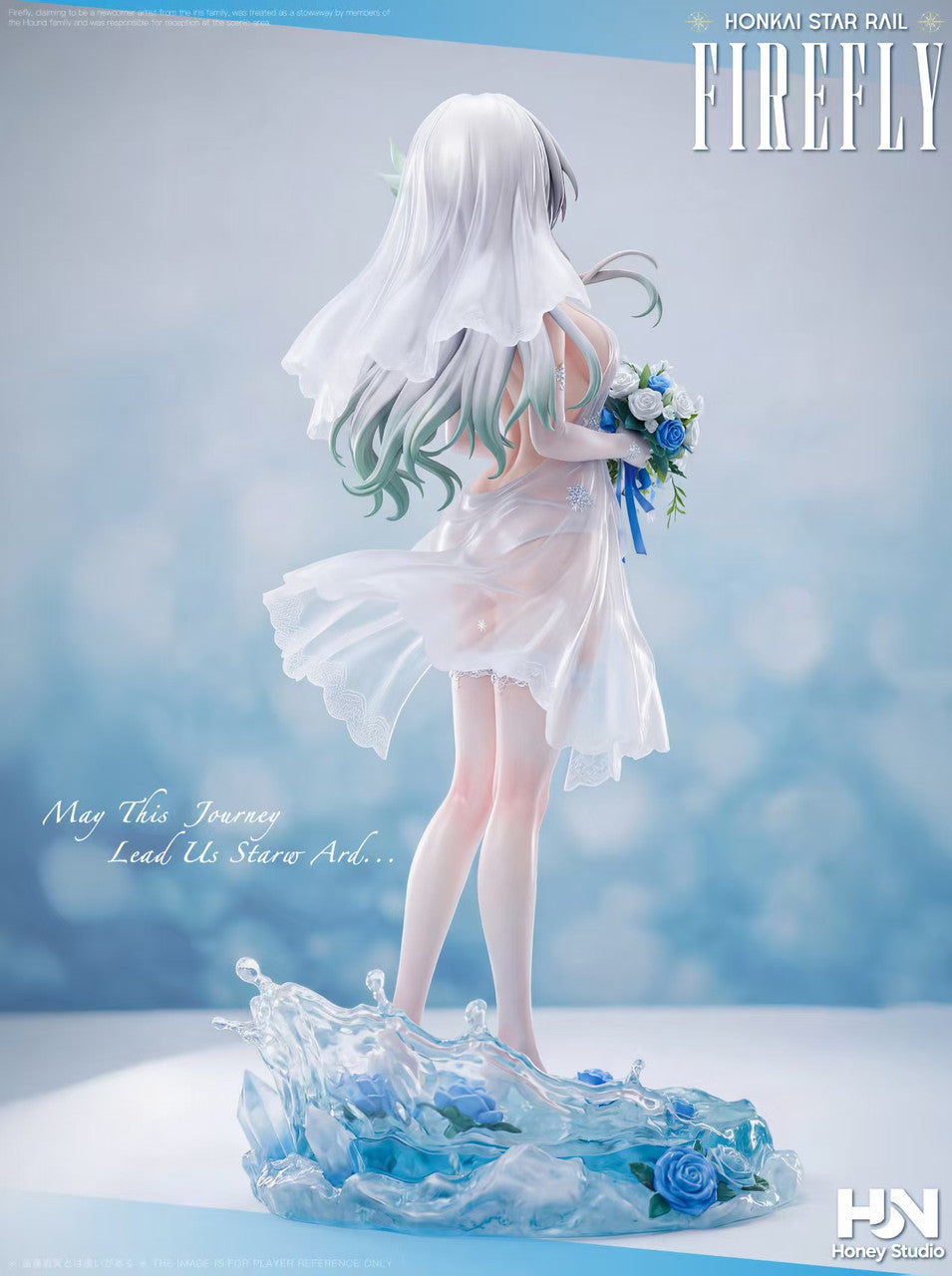 Honkai: Star Rail - Wedding dress Firefly | 1:6/1:4 Resin Statue | by Honey Studio