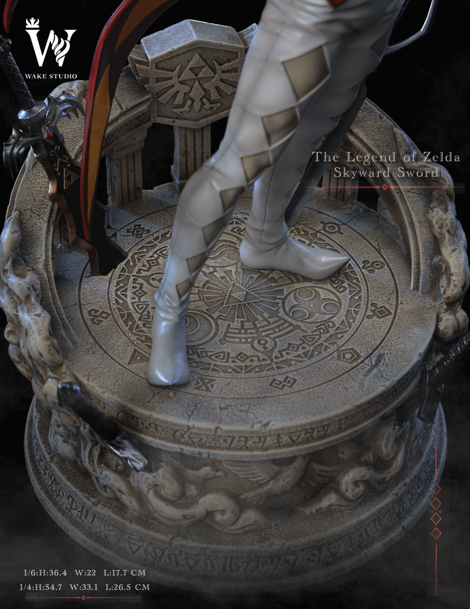 Legend of Zelda - Ghirahim | 1:6/1:4 Resin Statue | by Wake Studio