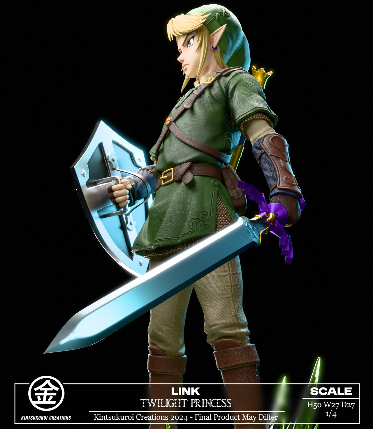 Legend of Zelda – Link | 1:4 Resin Statue | von Kintsukuroi Creations