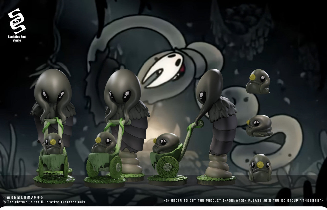 Hollow Knight - Greyroot & Hornet | Resin Statue | by Sculpting Soul Studio