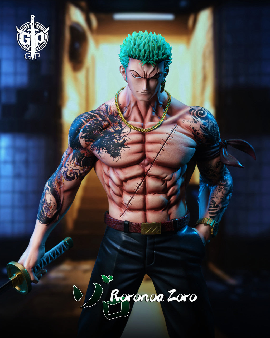 One Piece - Zoro | 1:6/1:4 Resin Statue | by GP Studio
