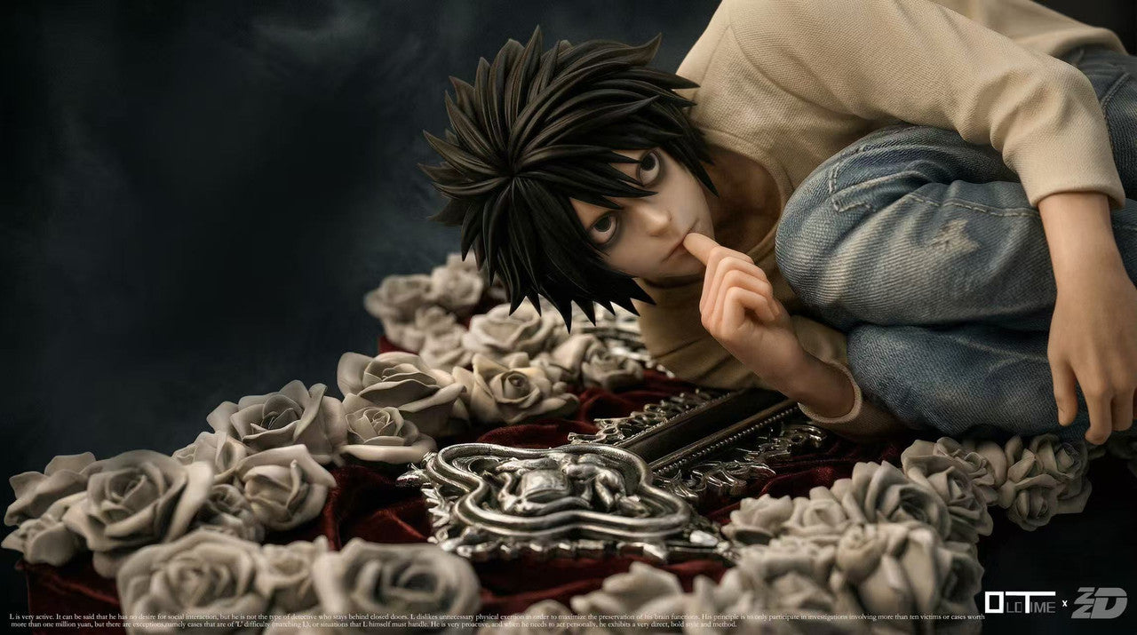 Death Note - L Lawliet | 1:6 Resin Statue | by Old Time studio X ZZDD Studio