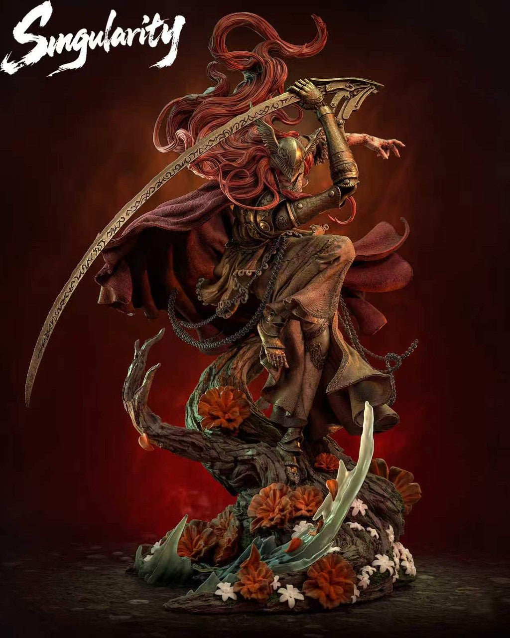 Elden Ring - Malenia | 1:4 Resin Statue | by Singularity Studio