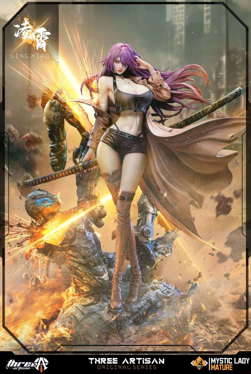 Ling Xiao | 1:4 Resin Statue | by ThreeArtisan Studio