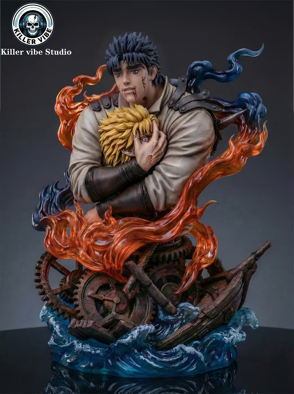 JoJo’s Bizarre Adventure - Jonathan Joestar & Dio Brando | 1:6 Resin Statue | by Killer vibe Studio