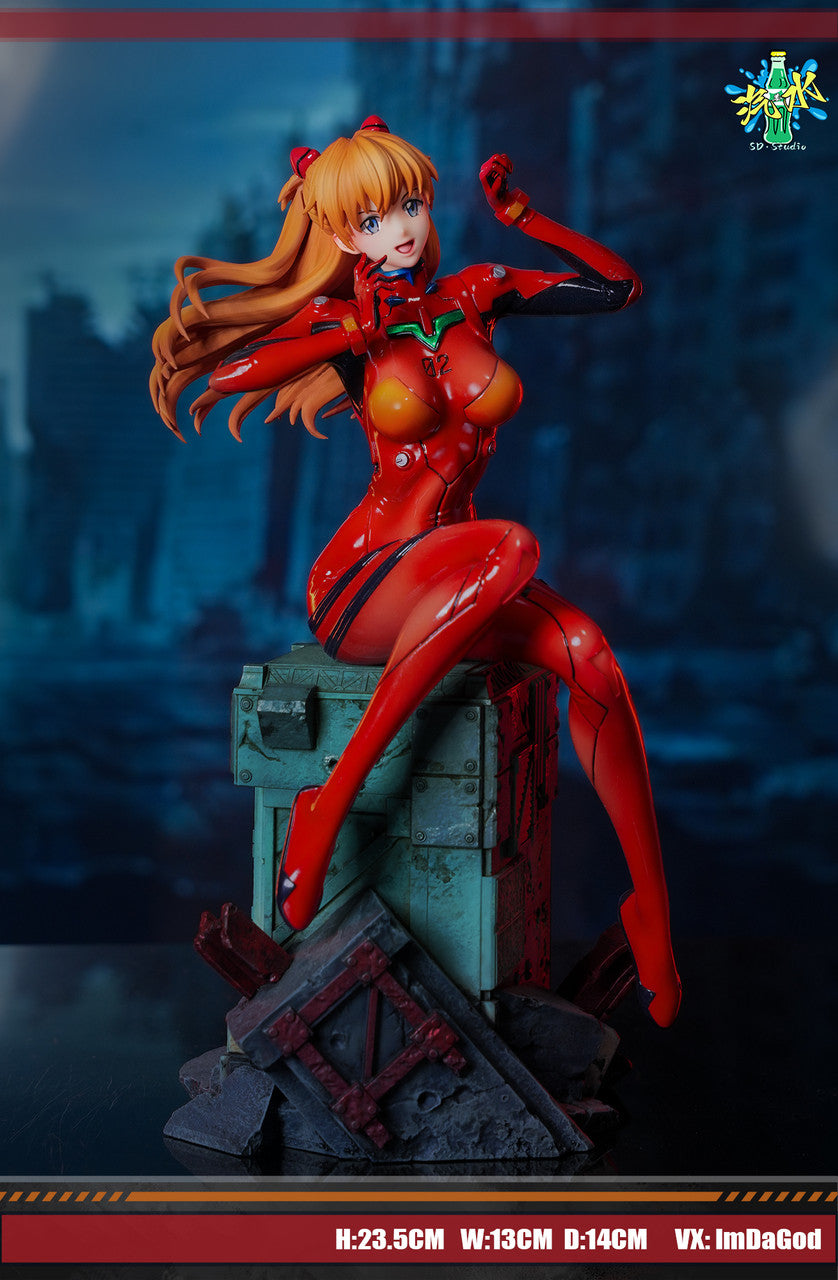 Neon Genesis Evangelion - Asuka & Ayanami Rei | 1:6 Resin Statue | by SD Studio