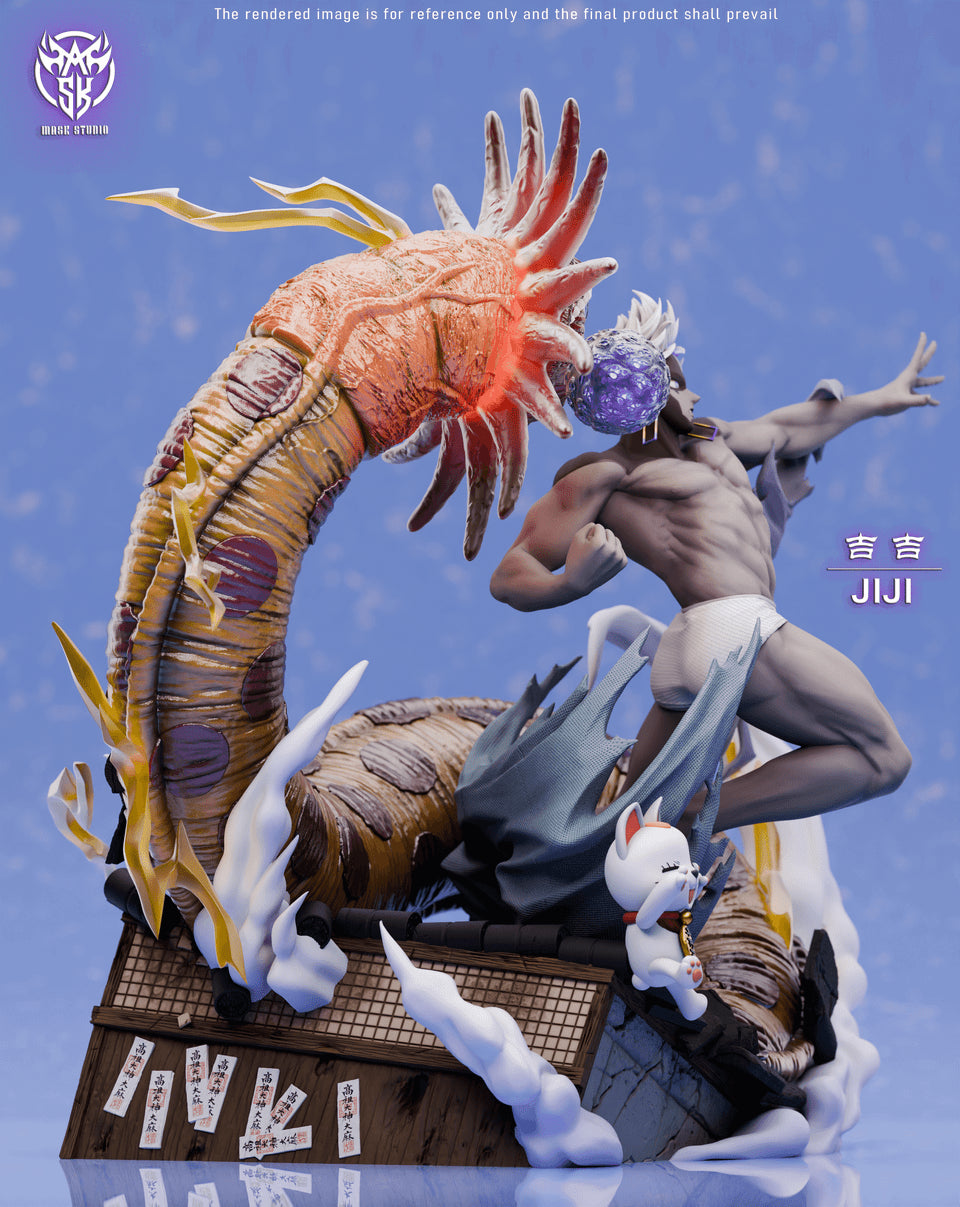 coco♡様＊Jiji＊Handmadeオーダー Dandadan - Jiji | 1:6 Resin Statue | by Mask Studio – HandsomeCake