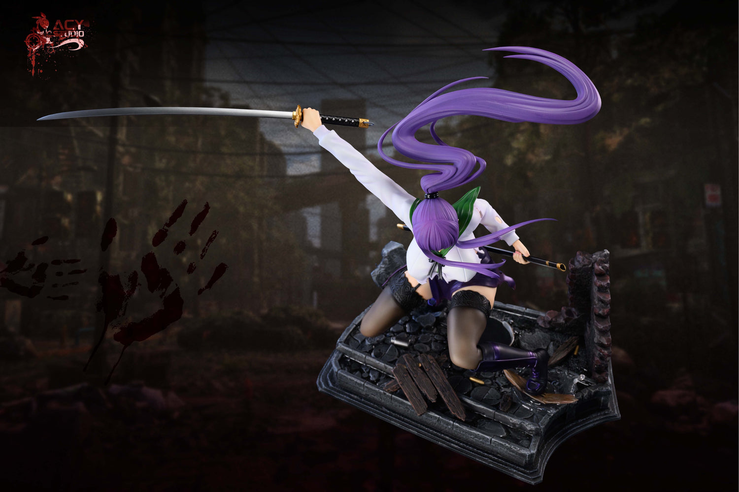 Highschool of the Dead - Busujima Saeko | 1:4 Resin Statue | von Acy Studio