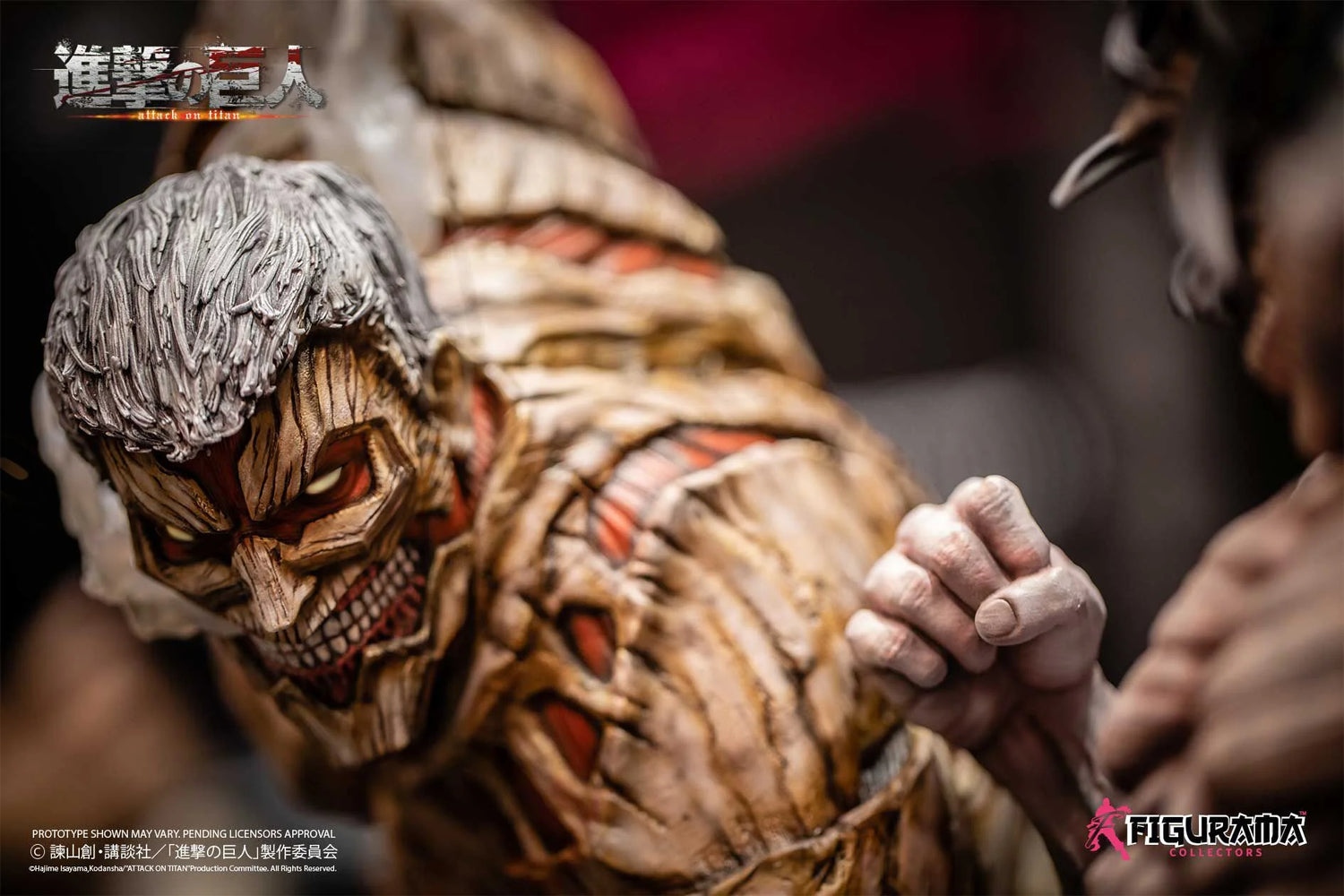 Attack on Titan - Armored vs. Attack Titan | Resin Statue | by Figurama