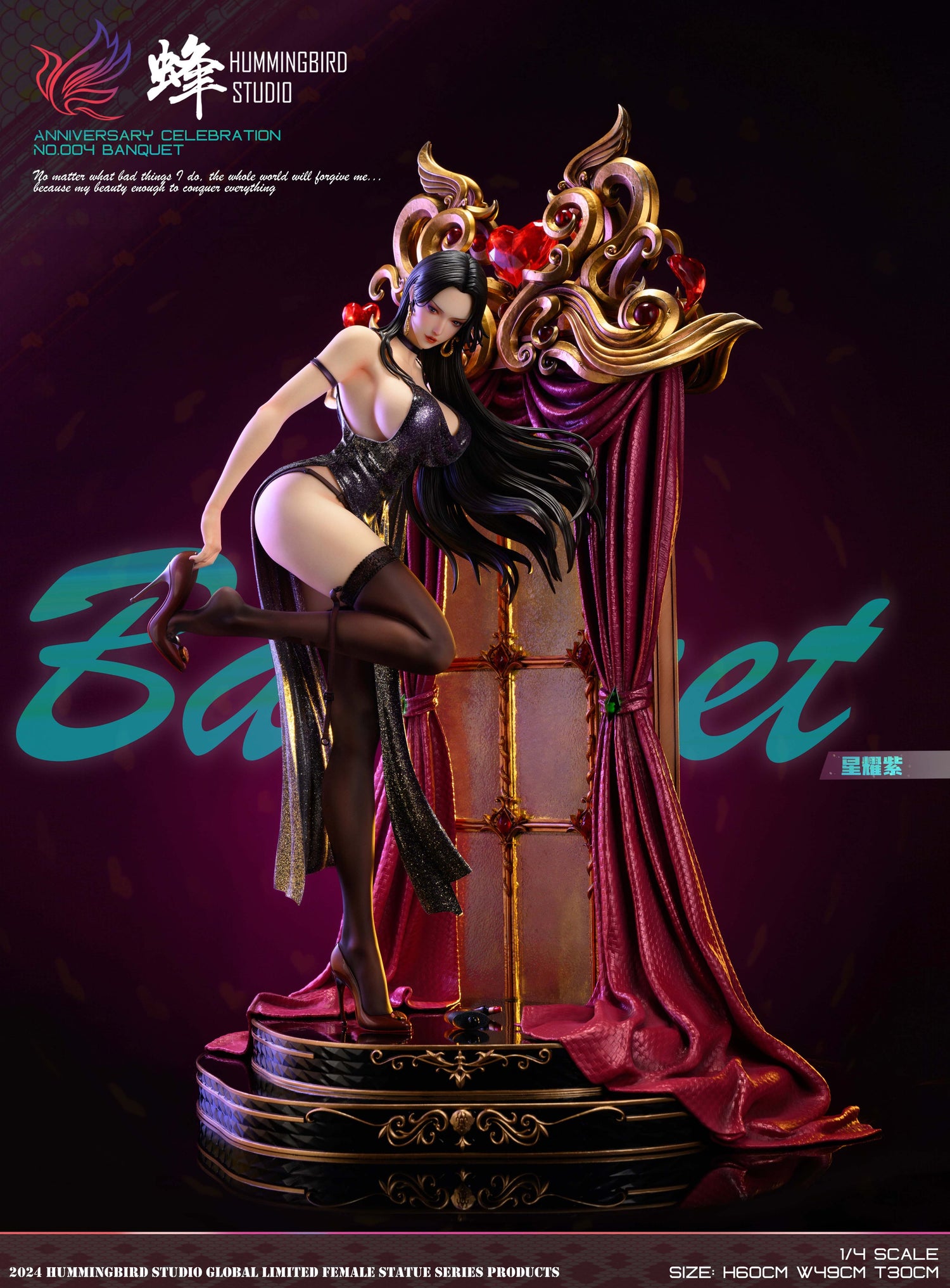 One Piece - Boa Hancock | 1:4 Resin Statue | von Hummingbird Studio