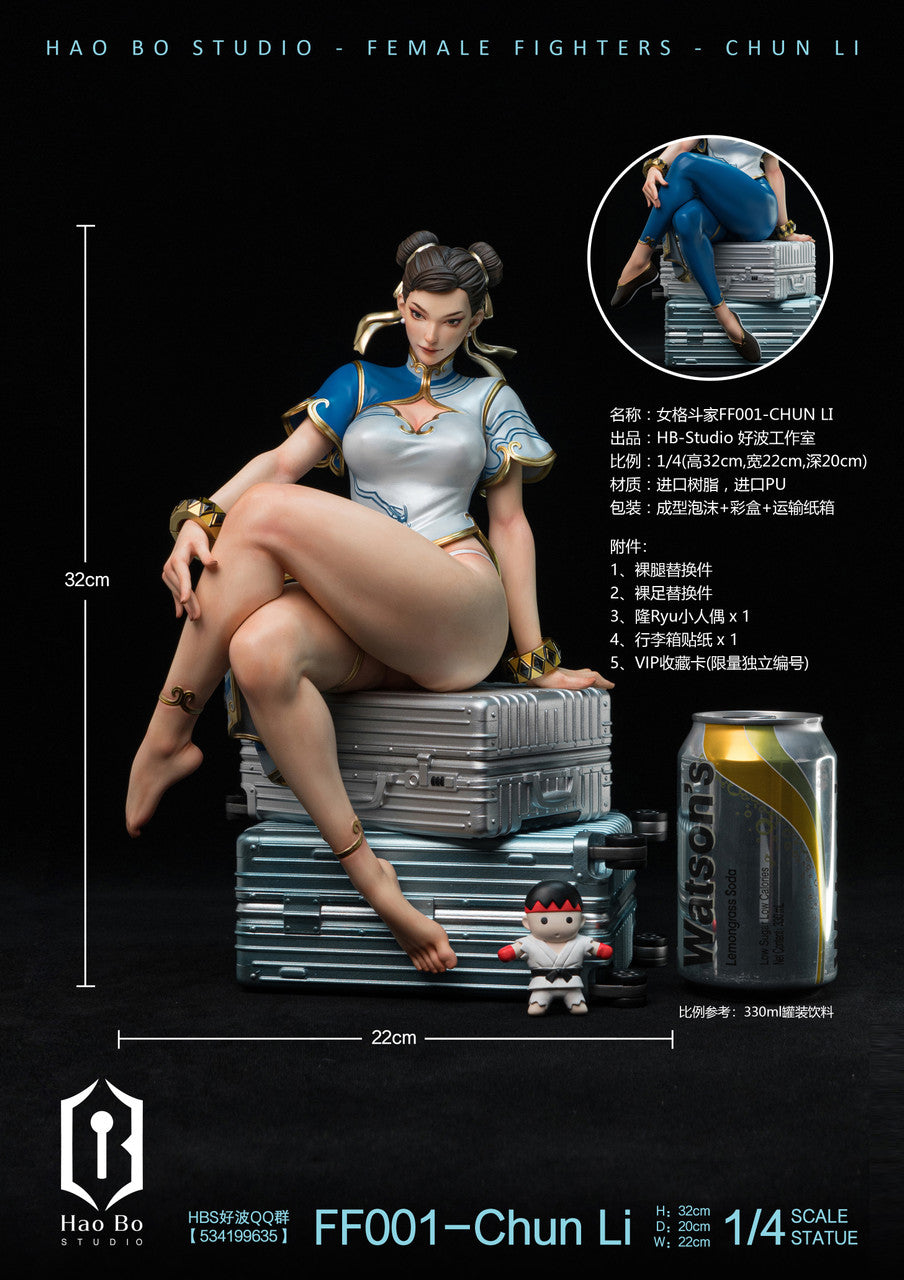 Street Fighter - Chun Li | 1:4 Resin Statue | von Hao Bo Studio