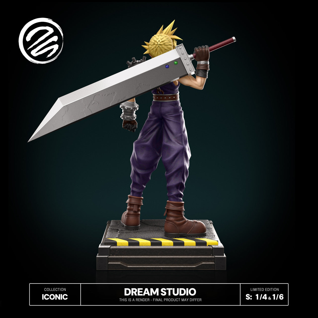 Final Fantasy - Cloud | 1:4/1:6 Resin Statue | by Dream Studio