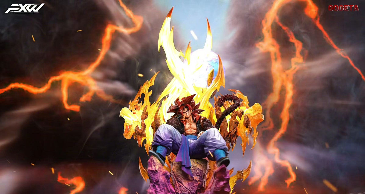 Dragon Ball - SS4 Gogeta | Resin Statue | by FXW Studio