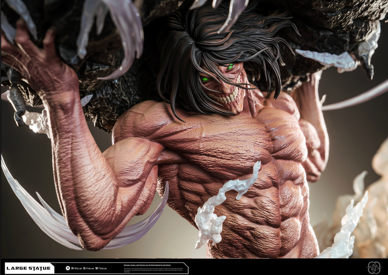 Attack on Titan - Eren Titan | Resin Statue | by Hertz Studio