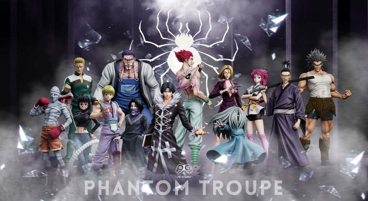 Hunter × Hunter - Phantom Troupe Hisoka & Chrollo Lucilfer| Resin Statue | by PG Studio