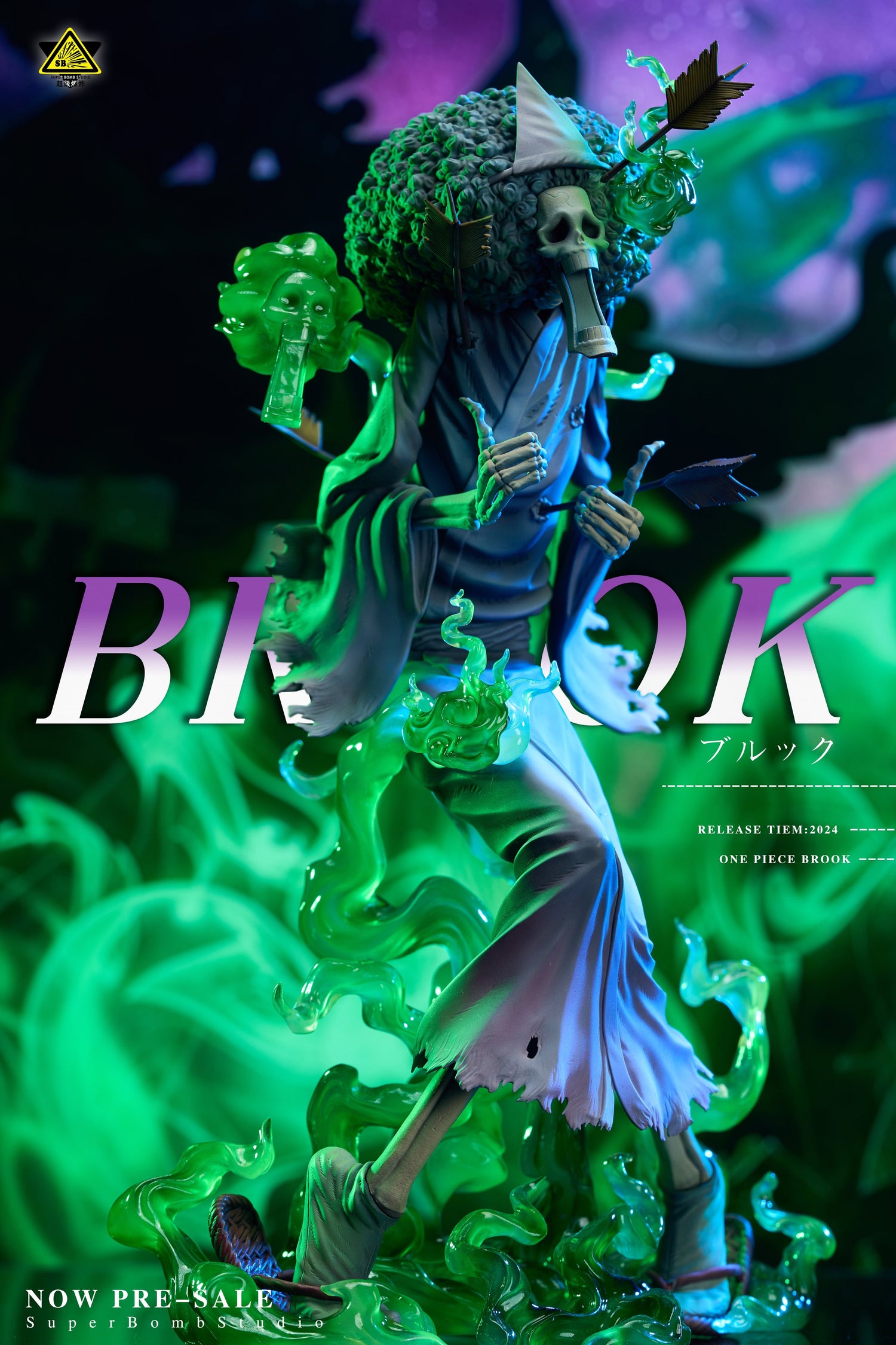 One Piece - Brook | 1:6 Resin Statue | von Super Bomb Studio