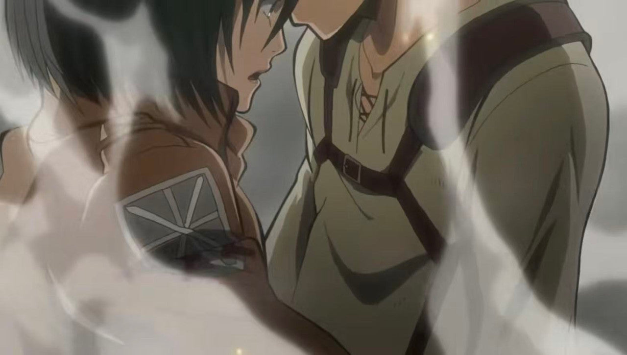 Attack on Titan - Mikasa & Eren | 1:6 Resin Statue | by Saoirse Studio