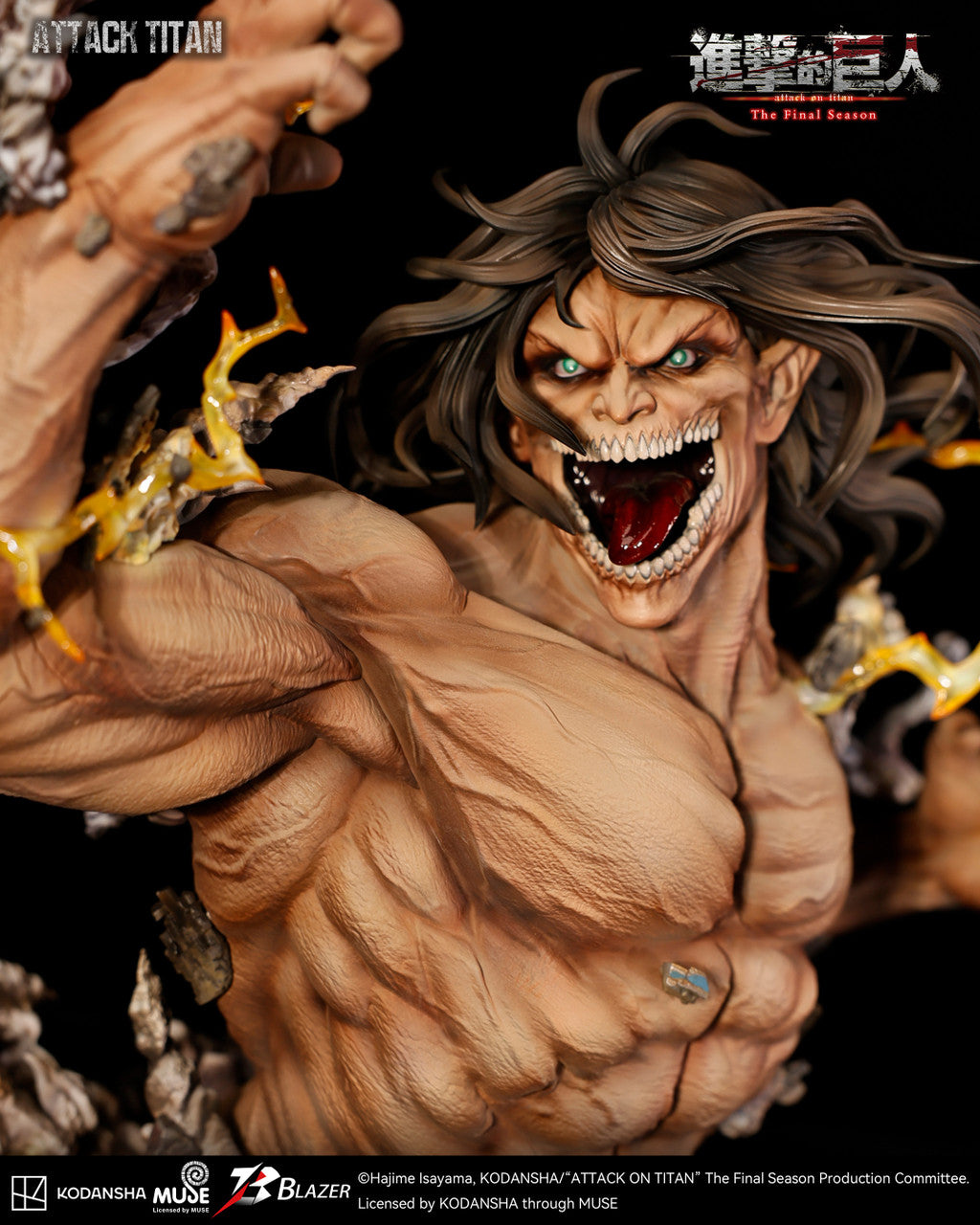 Attack on Titan - Attack on Titan Bust | Resin Statue | by Blazer Studio
