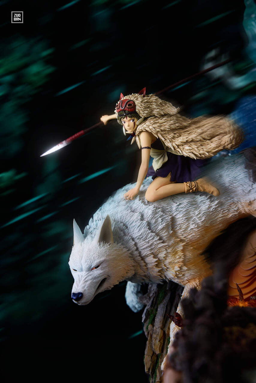 Studio Ghibli - Princess Mononoke | Resin Statue | by ZuoBan